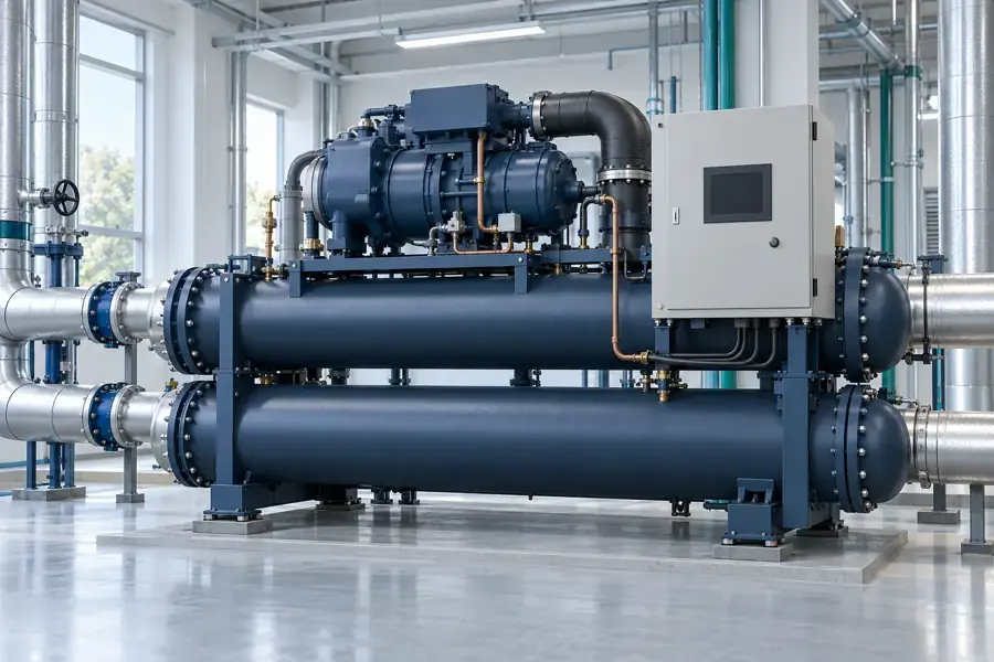 冷水机组回收